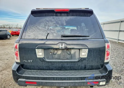 2007 Honda Pilot Exl из США, поврежденный, VIN 5FNYF28517B012005